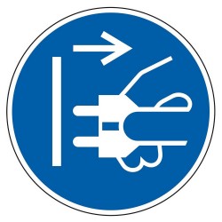 Stekker uit stopcontact...