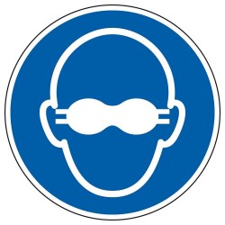 Ondoorzichtige bril dragen...